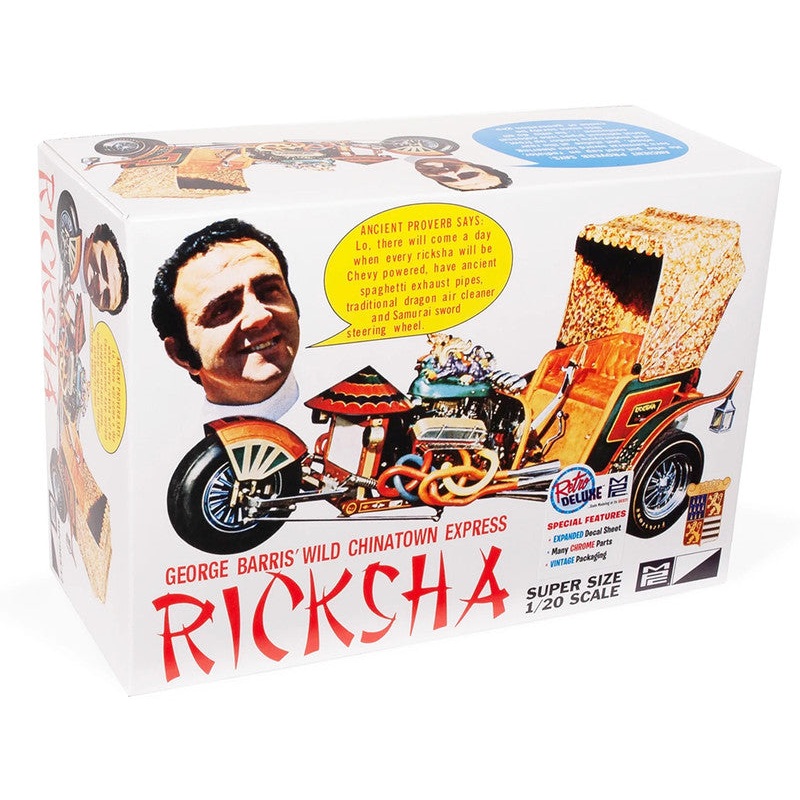 George Barris’ Wild Chinatown Express Ricksha 1/20 Scale Model KIT